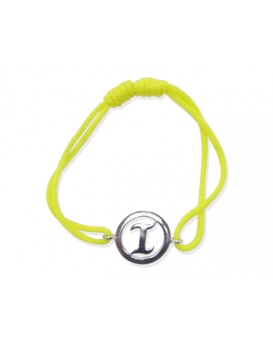 Alphabets Bracelet in Silver (A-Z) - Jewelslane