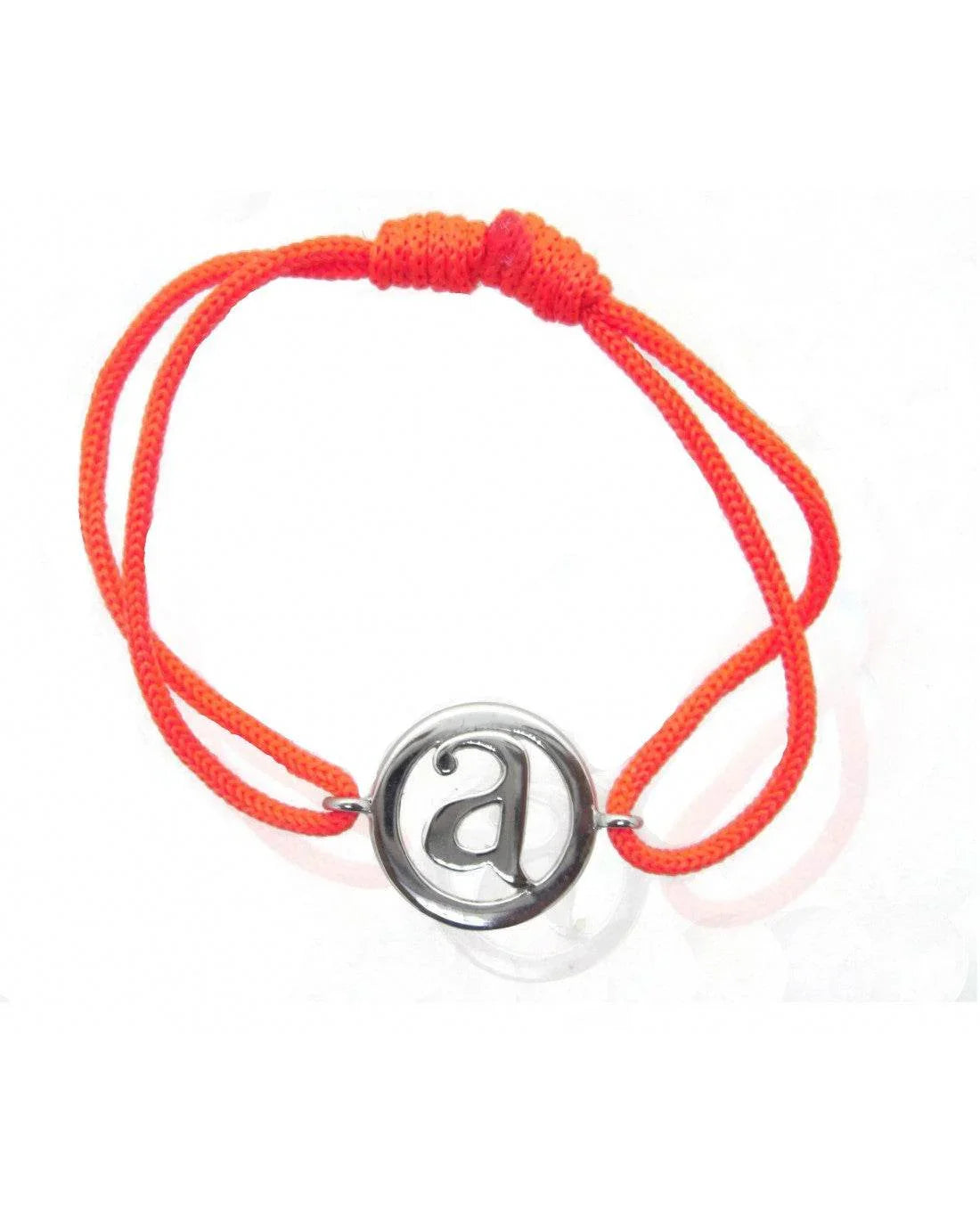 Alphabets Bracelet in Silver (A-Z) - Jewelslane