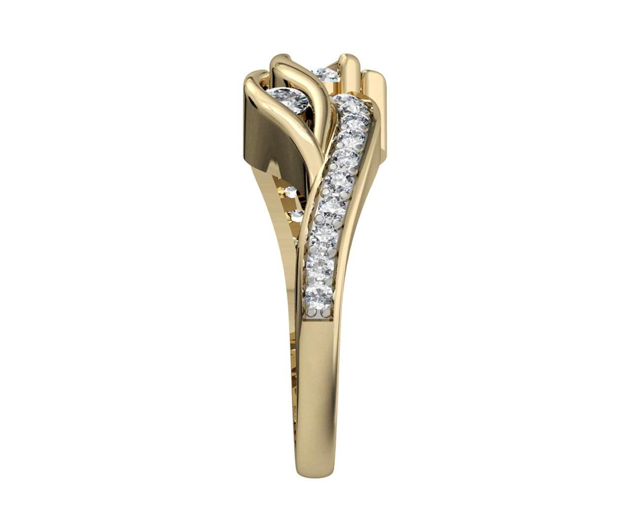 Anaida Diamond Engagement Ring - Jewelslane