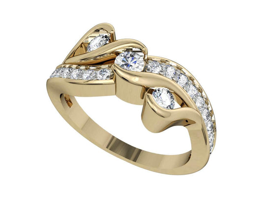 Anaida Diamond Engagement Ring - Jewelslane