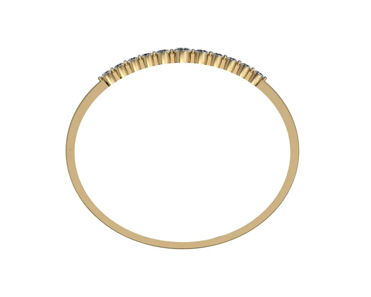 Aneesha Diamond Bangle - Jewelslane