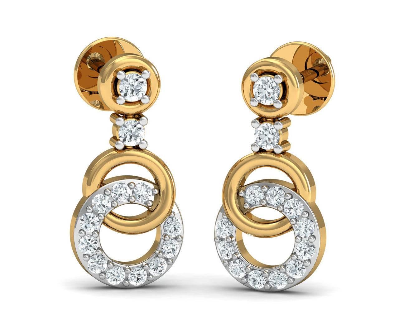 Anishi Diamond Dangle Earrings Primary Image