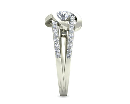 Araiya Solitaire Diamond Engagement Ring - Jewelslane
