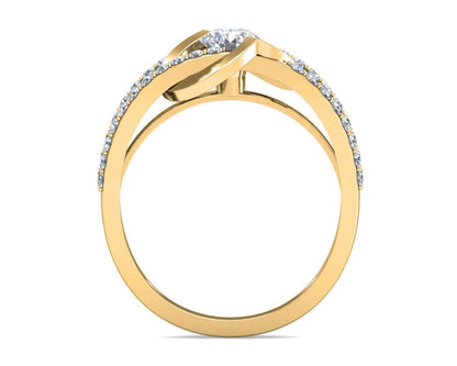 Araiya Solitaire Diamond Engagement Ring - Jewelslane