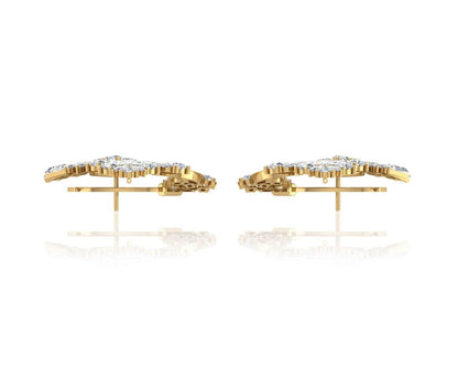 Ariel Elegant Diamond Earrings - Jewelslane