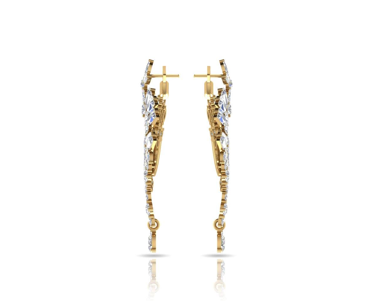 Ariel Elegant Diamond Earrings - Jewelslane