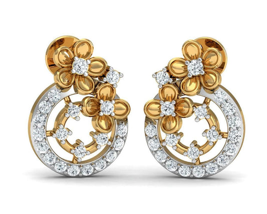 Arnit Diamond Earrings in Gold - Jewelslane