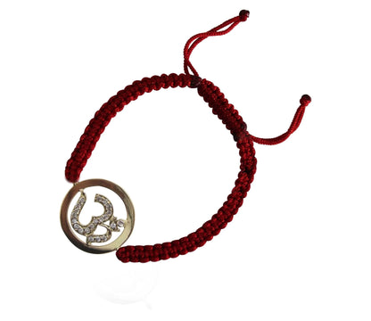 Om Gold Bracelet with Diamonds - Jewelslane