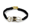 Om, Damru and Trishul Bracelet for men - Jewelslane