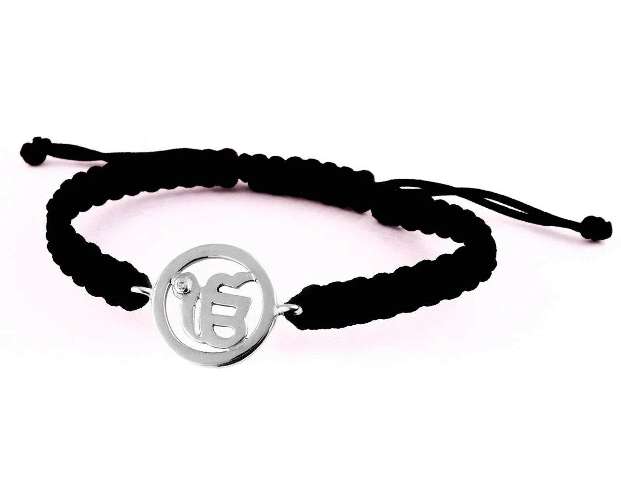 Ik Onkaar Silver Bracelet - Jewelslane
