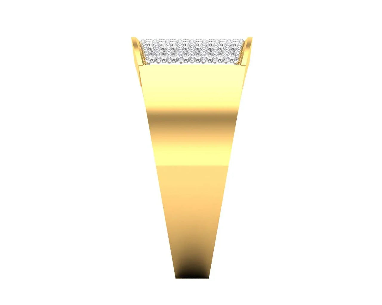 Barry Gents Diamond Ring in Gold - Jewelslane