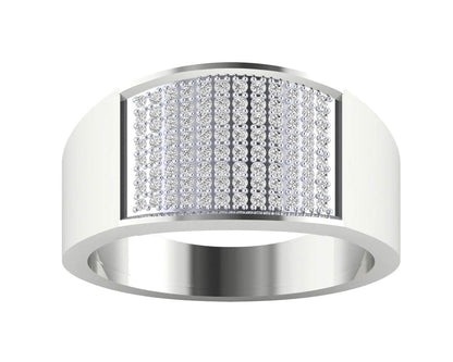 Barry Gents Diamond Ring in Gold - Jewelslane