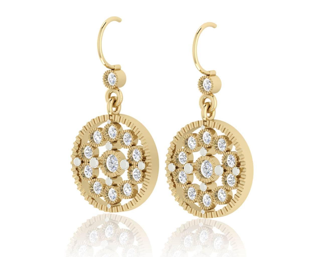Bianca Diamond Earrings - Jewelslane