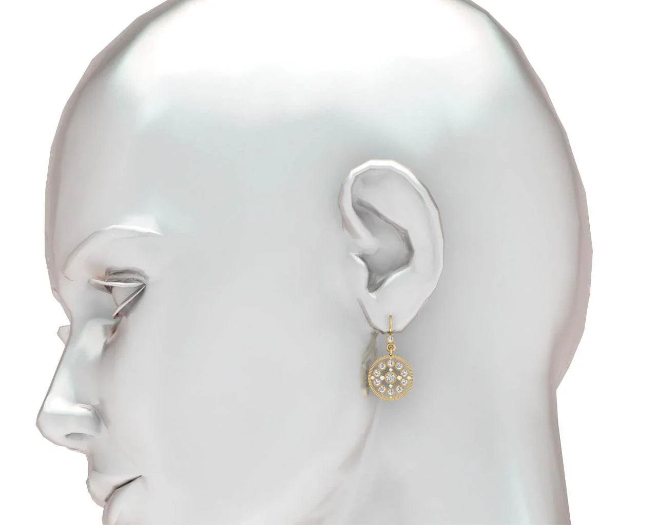 Bianca Diamond Earrings - Jewelslane