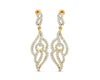 Cara Diamond Danglers - Jewelslane