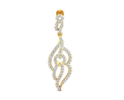 Cara Diamond Danglers - Jewelslane