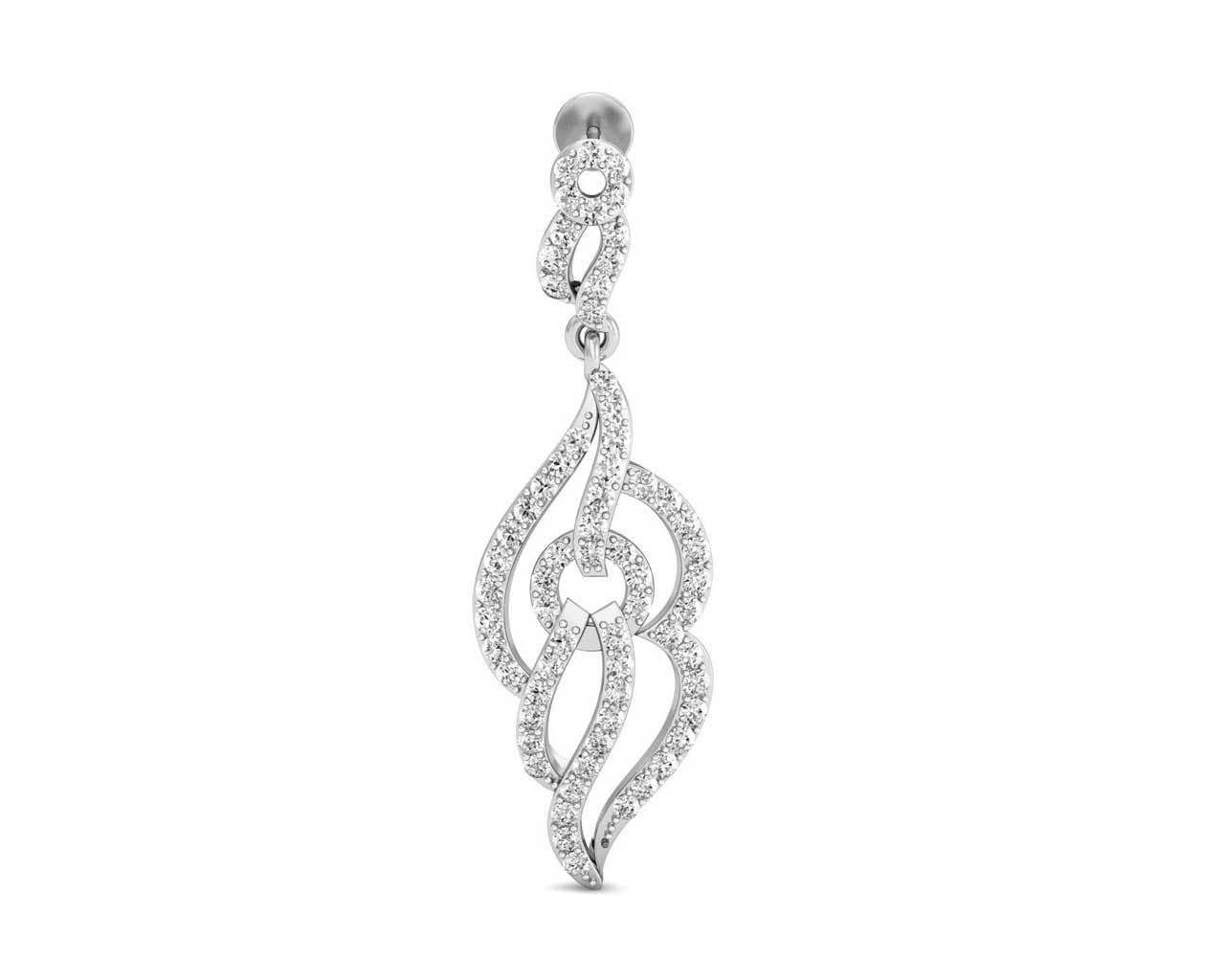 Cara Diamond Danglers - Jewelslane
