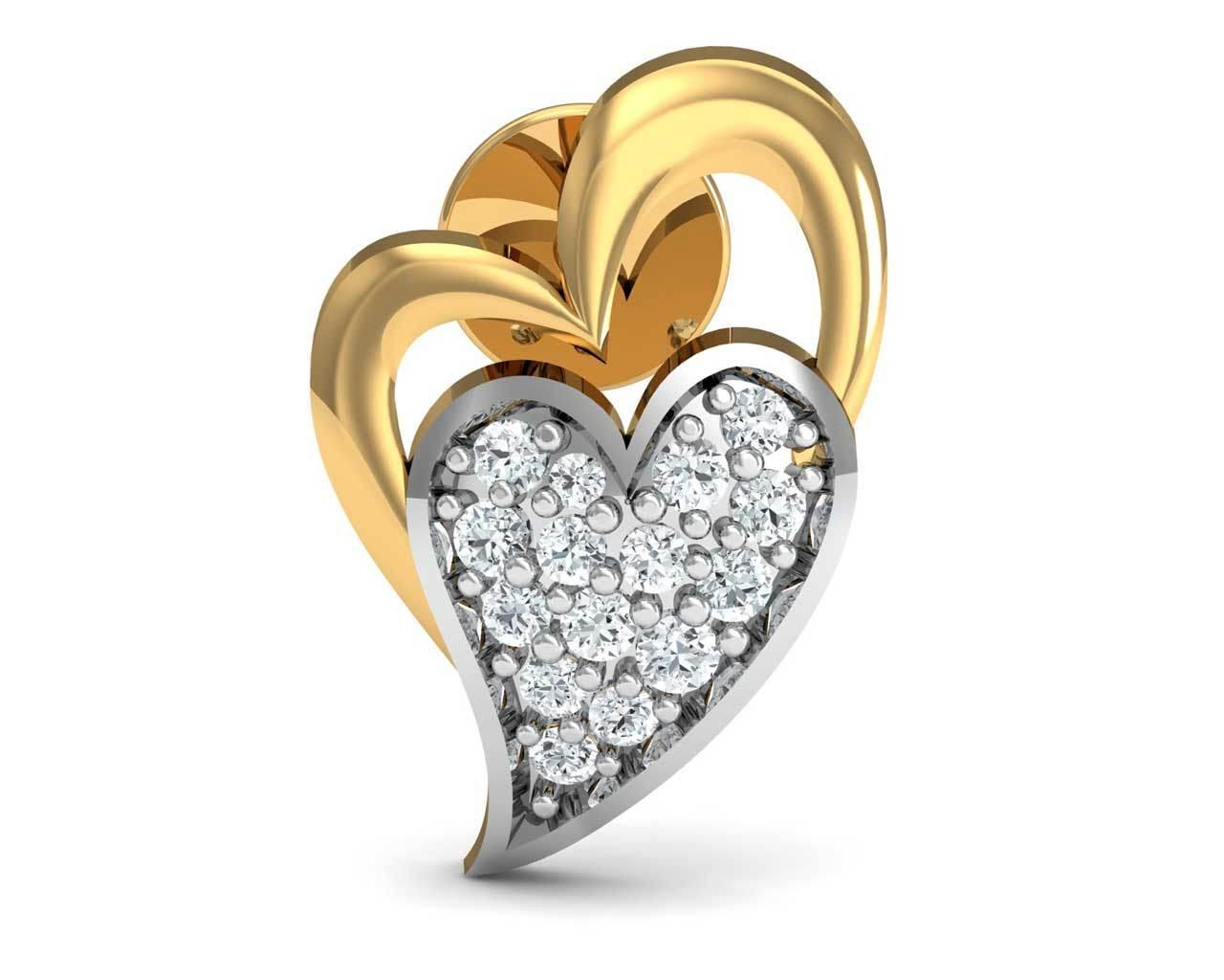Carys Heart Earrings - Jewelslane