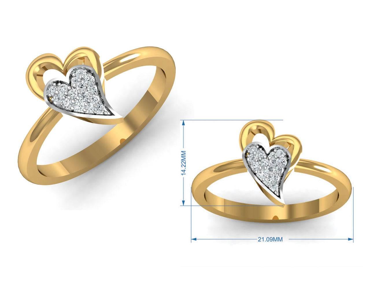 Carys Heart Ring - Jewelslane