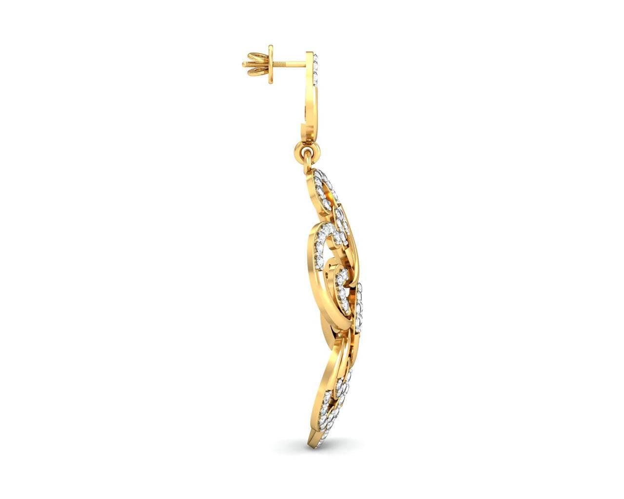 Cathy Brilliant Diamond Earrings - Jewelslane