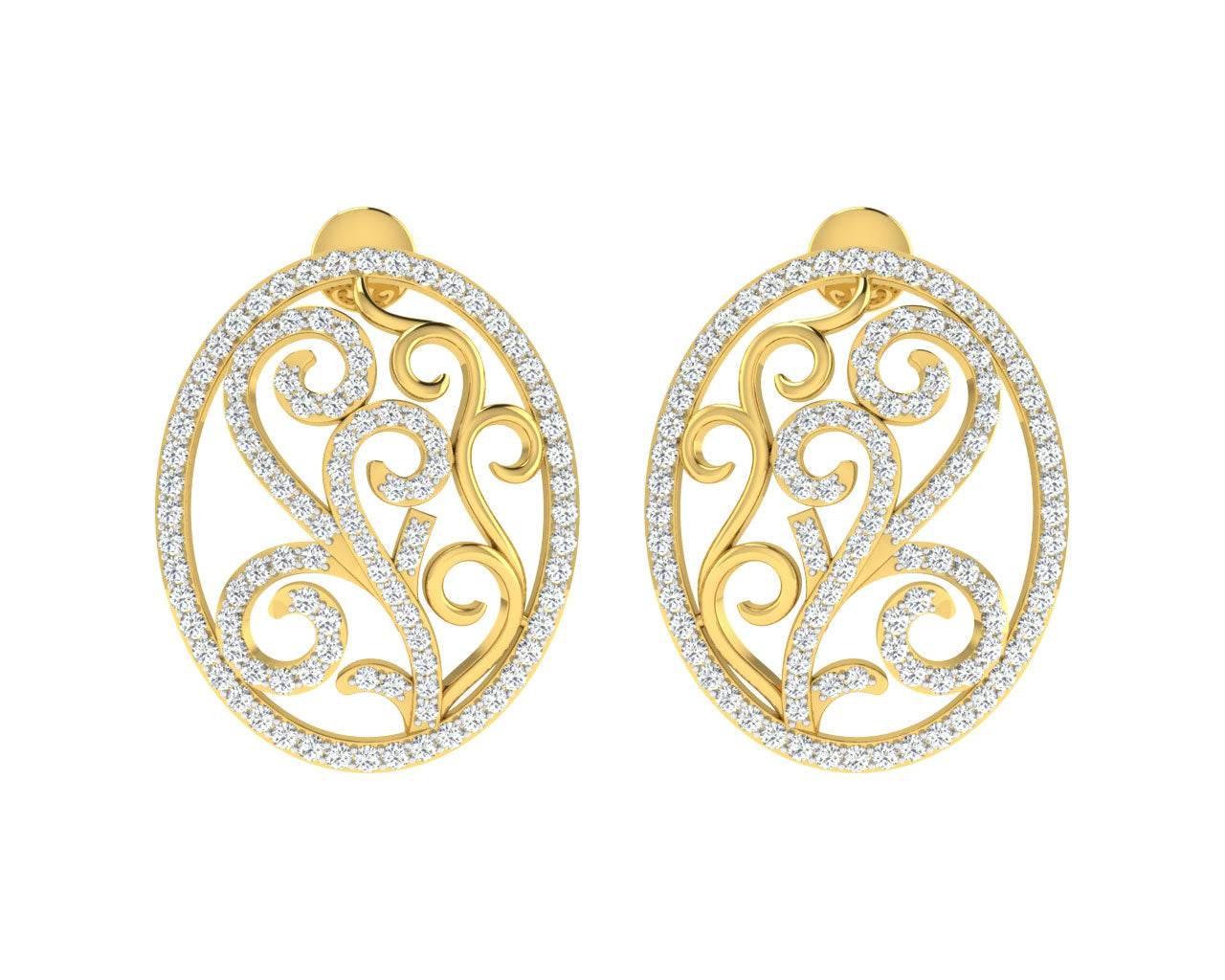 Celeste Diamond Earrings Primary Image