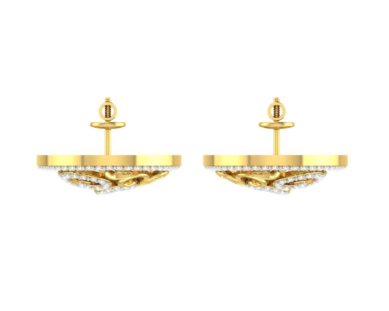 Celeste Diamond Earrings Additional Image 2