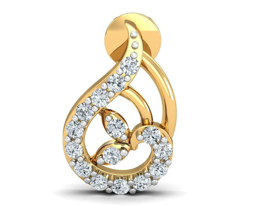 Charvi Designer Diamond Earrings - Jewelslane