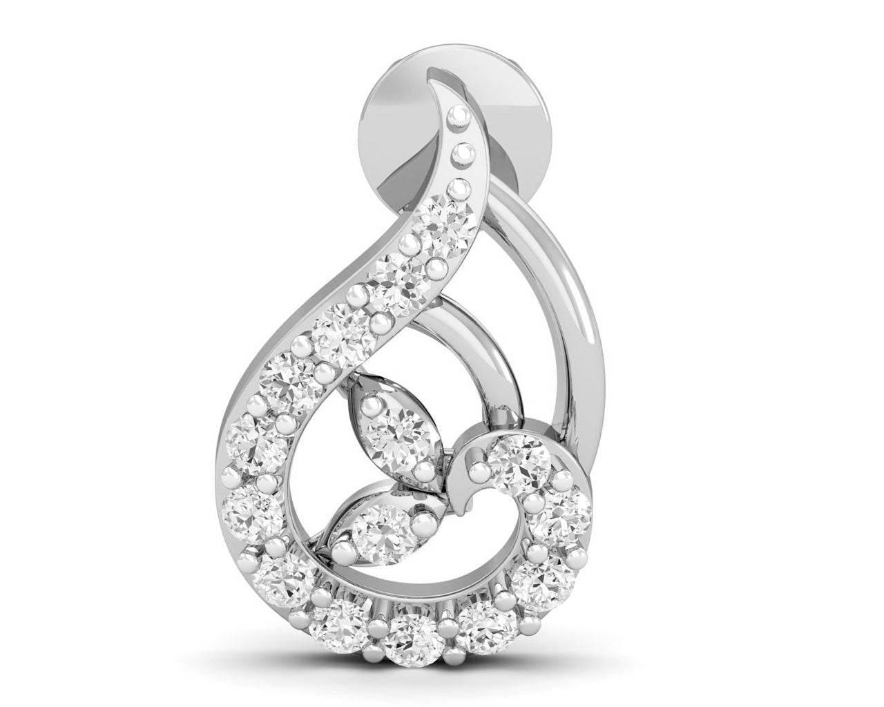 Charvi Designer Diamond Earrings - Jewelslane