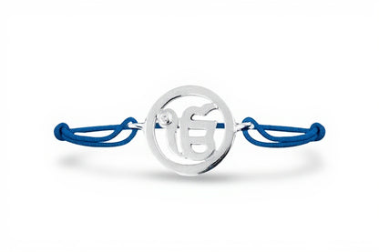 Ik Onkaar Silver Bracelet - Jewelslane