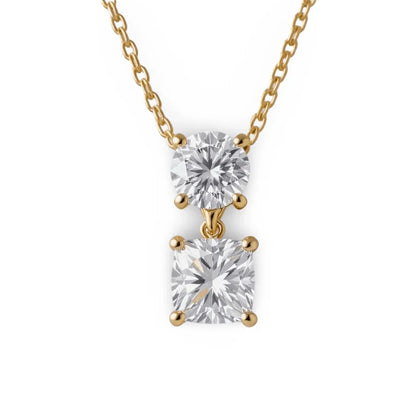 Cory Lab Diamond Solitaire Pendant - Jewelslane