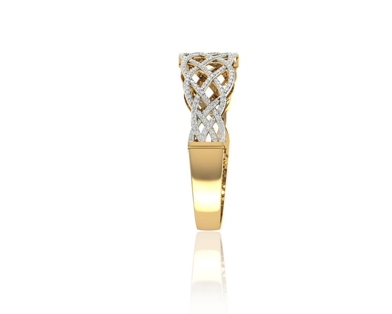 Daanya Exquisite Diamond Bangle - Jewelslane