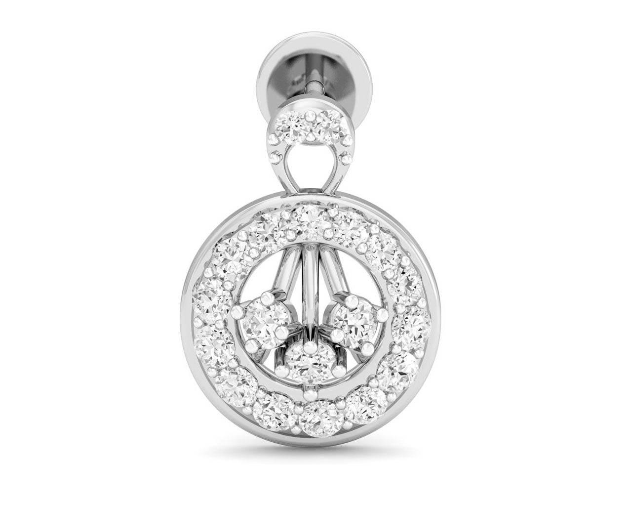 Dea Brilliant Cut Diamond Earrings - Jewelslane