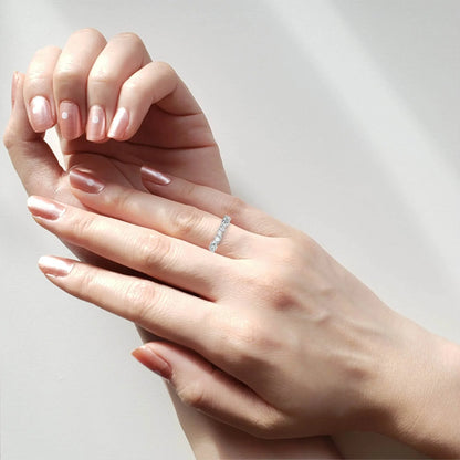 Demi Lab Grown Fancy Diamond Ring in Gold - Jewelslane