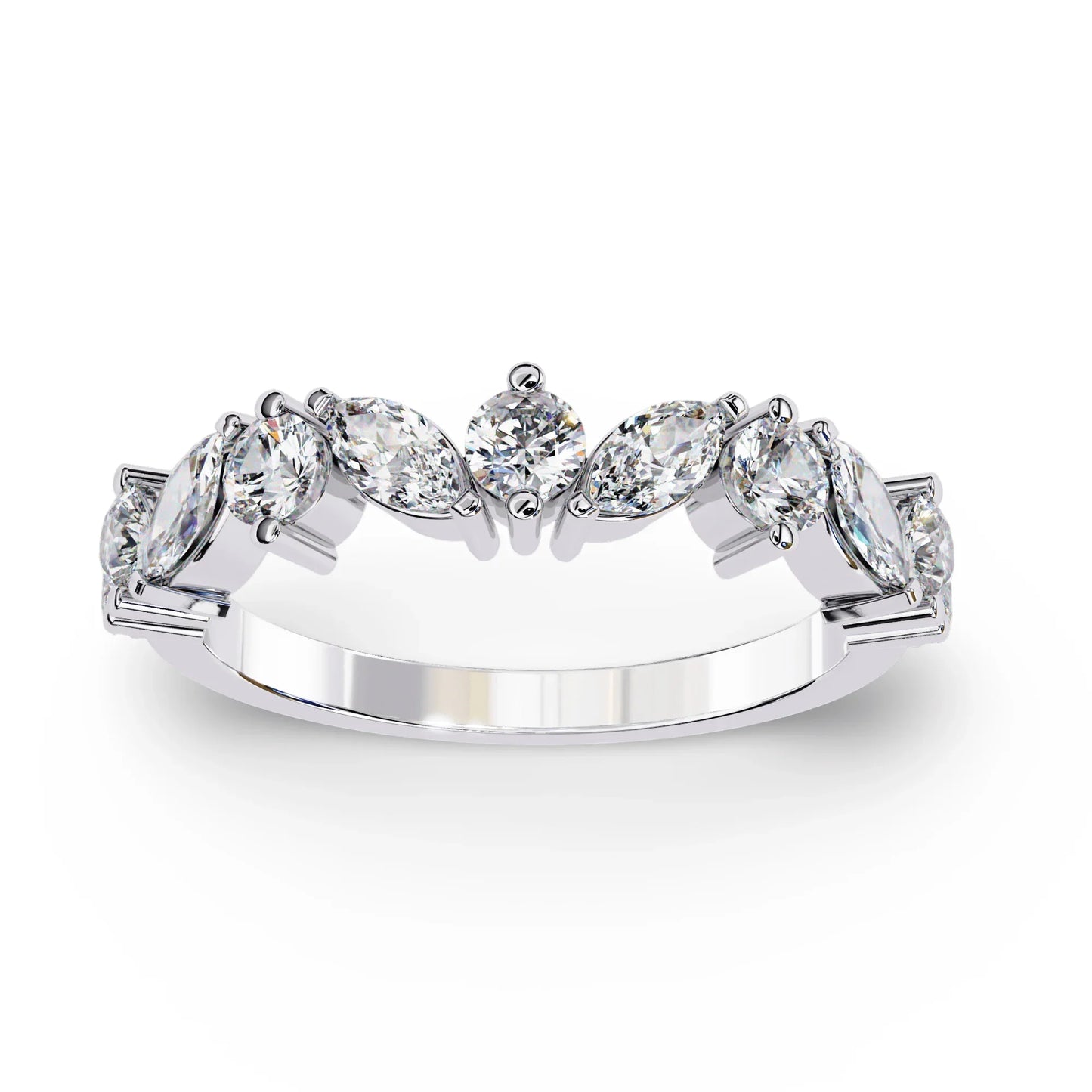 Demi Lab Grown Fancy Diamond Ring in Gold - Jewelslane
