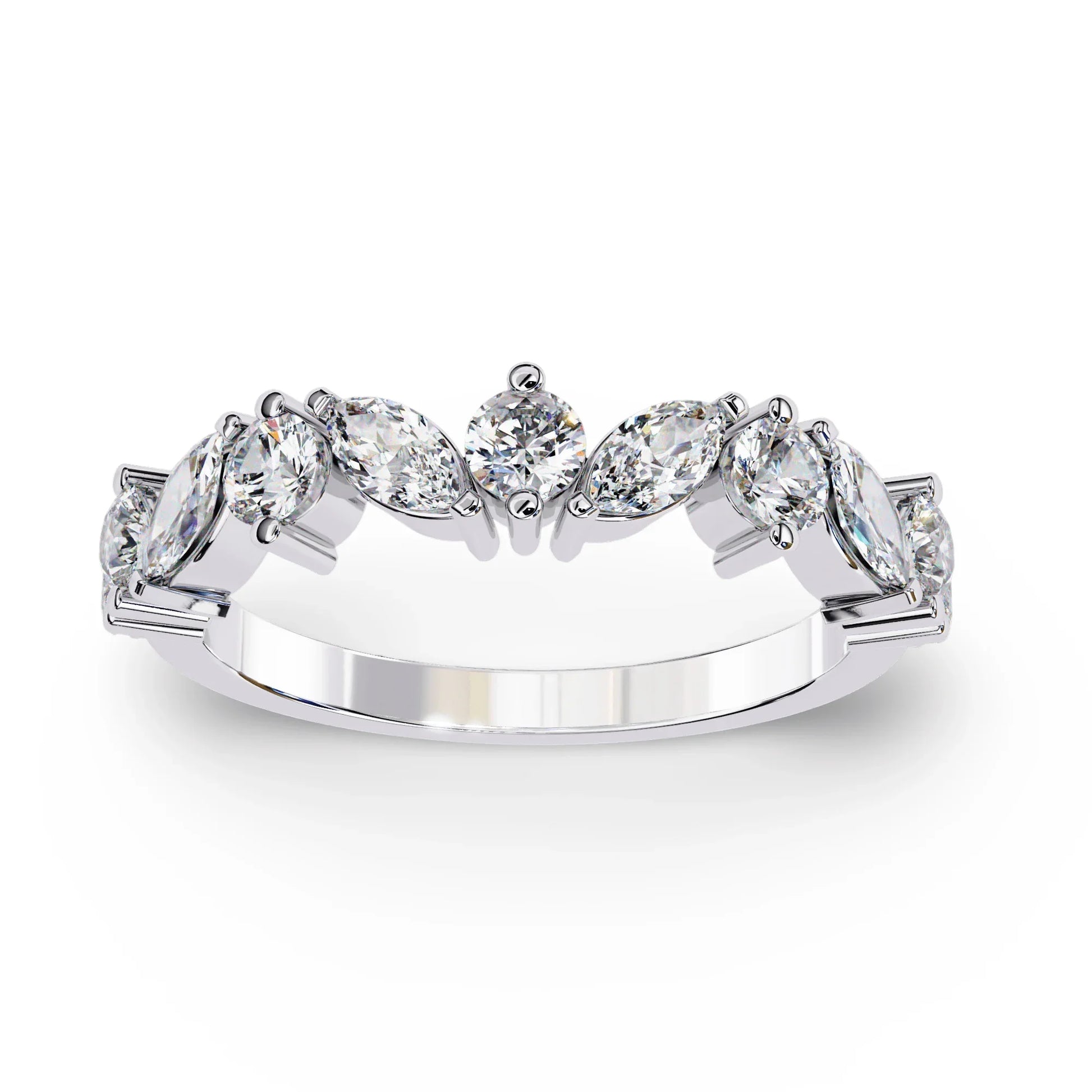Demi Lab Grown Fancy Diamond Ring in Gold - Jewelslane