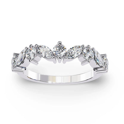 Demi Lab Grown Fancy Diamond Ring in Gold - Jewelslane