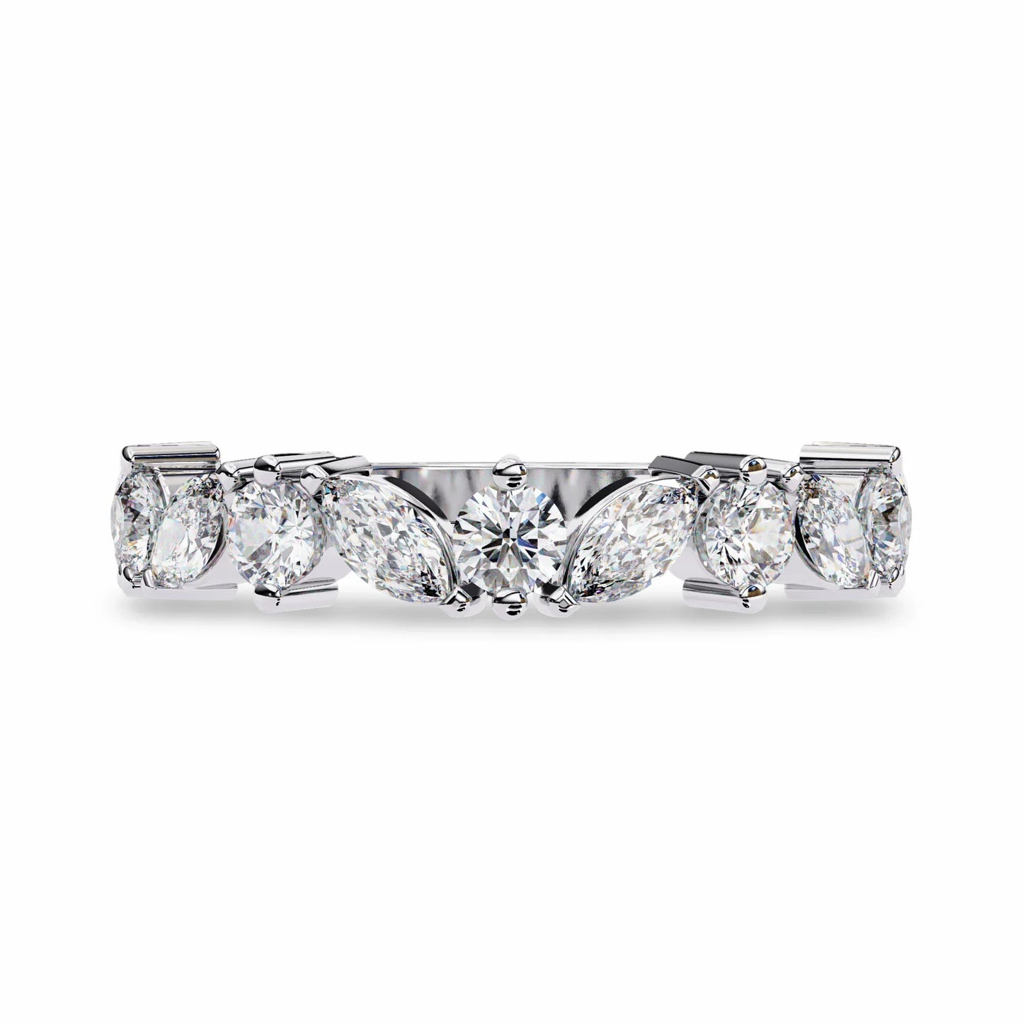 Demi Lab Grown Fancy Diamond Ring in Gold - Jewelslane
