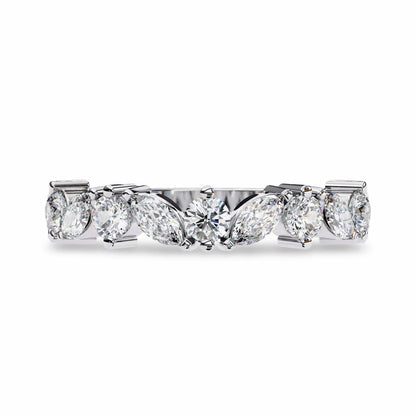 Demi Lab Grown Fancy Diamond Ring in Gold - Jewelslane