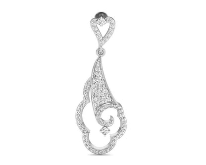 Devya Diamond Dangle Drop Earrings - Jewelslane