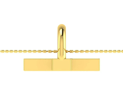 Diamond Cross pendant in gold - Jewelslane