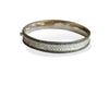Diamond Bangle in 14k White Gold - Jewelslane