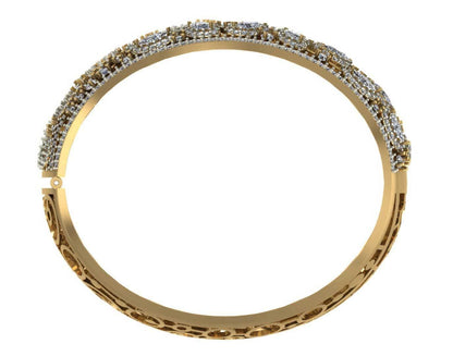 Designer Diamond Bangle - Jewelslane