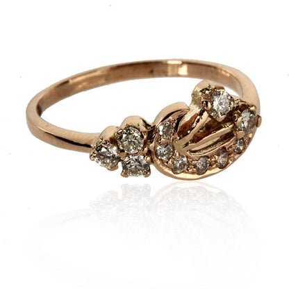 Diamond Fancy Engagement Ring - Jewelslane