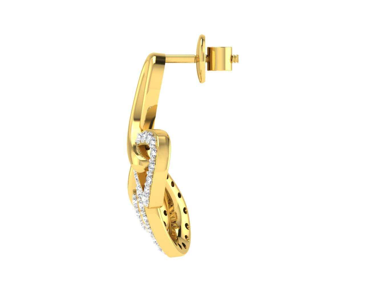 Dian Diamond Earrings - Jewelslane