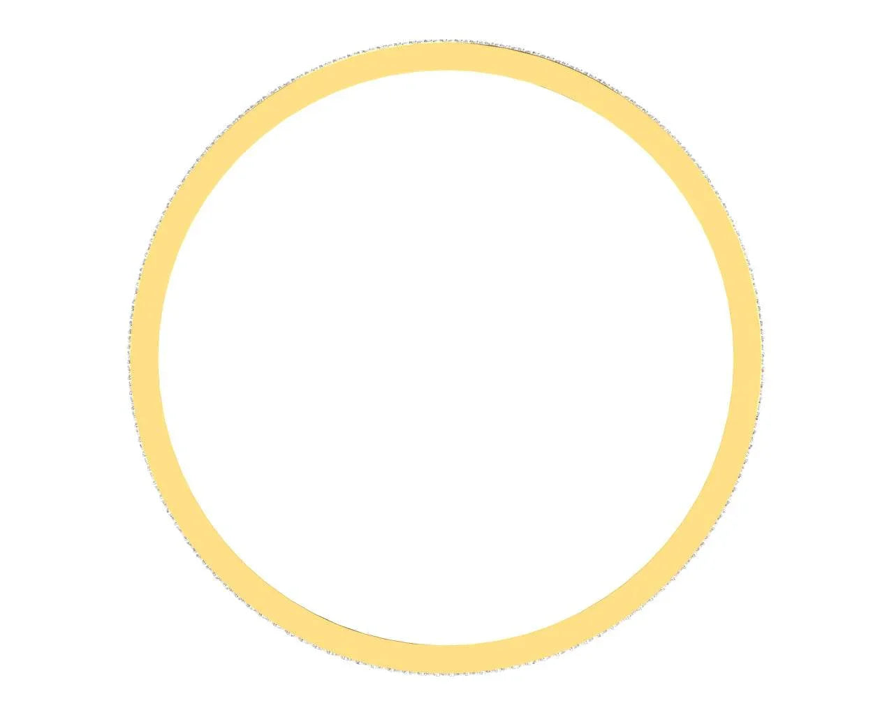 Diane Diamond Bangle Pair in Gold - Jewelslane