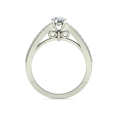 Dianne Diamond Solitaire Engagement Ring - Jewelslane