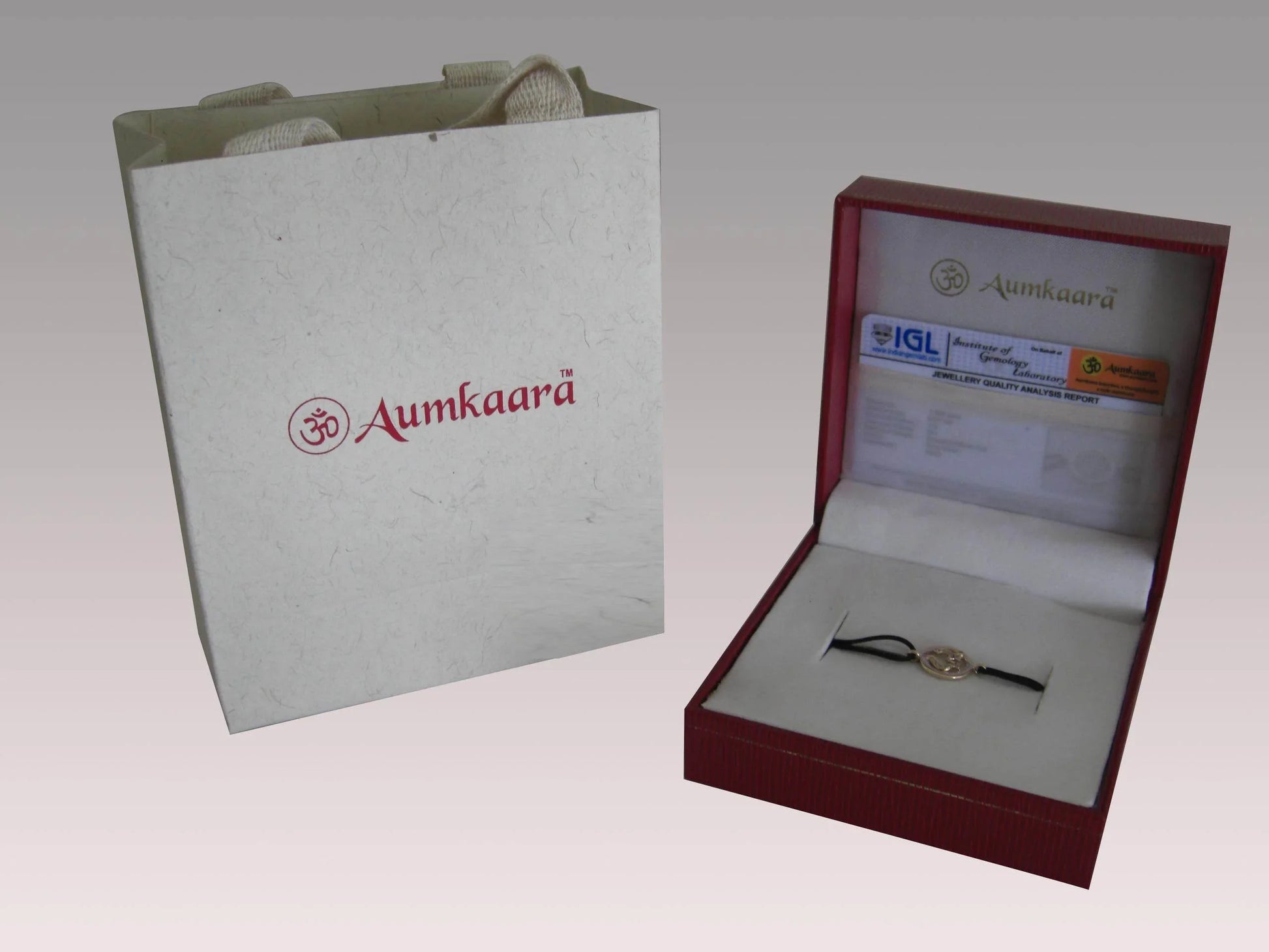 Om Gold Bracelet with Diamonds - Jewelslane