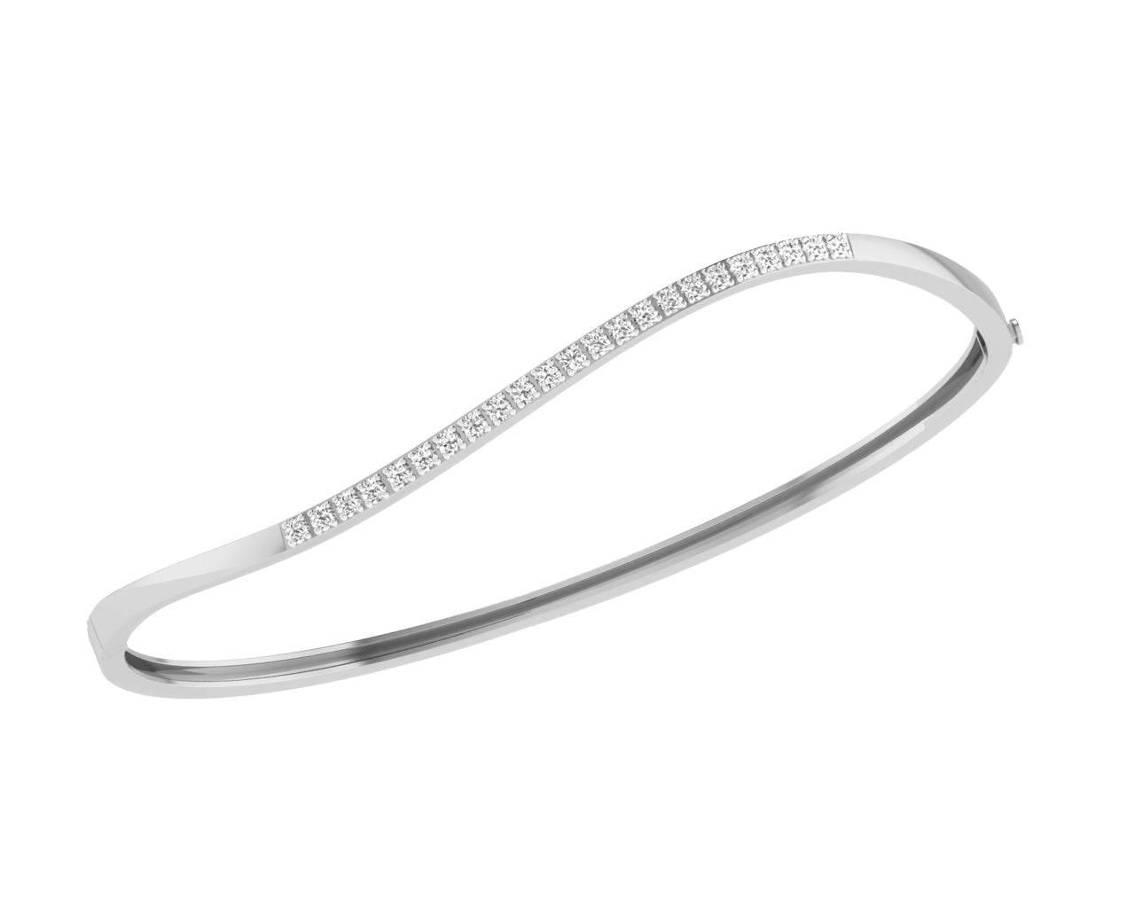 Diona Diamond Bangle - Jewelslane