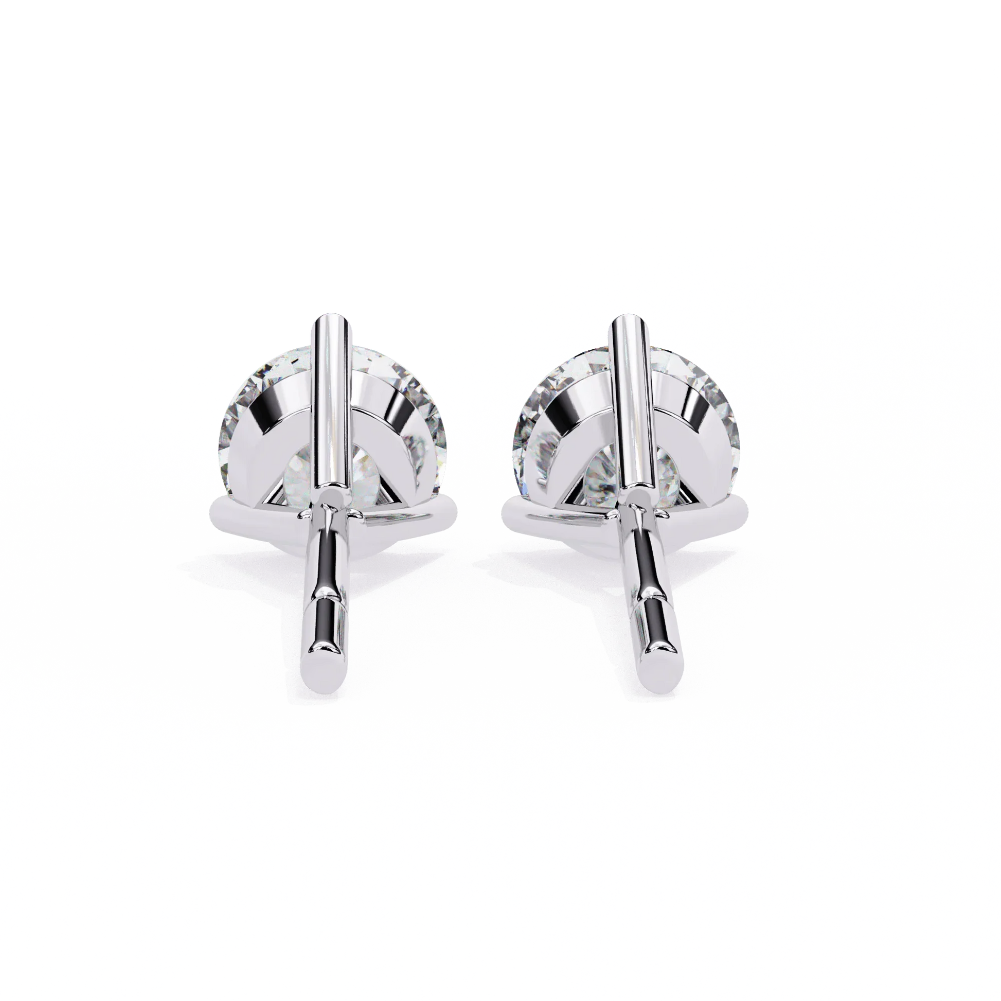 Diva Lab Grown Diamond Earstud Earring in Gold - Jewelslane