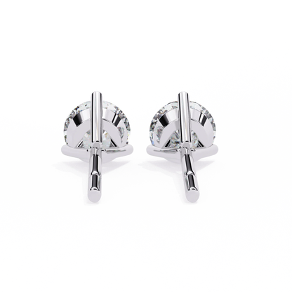 Diva Lab Grown Diamond Earstud Earring in Gold - Jewelslane
